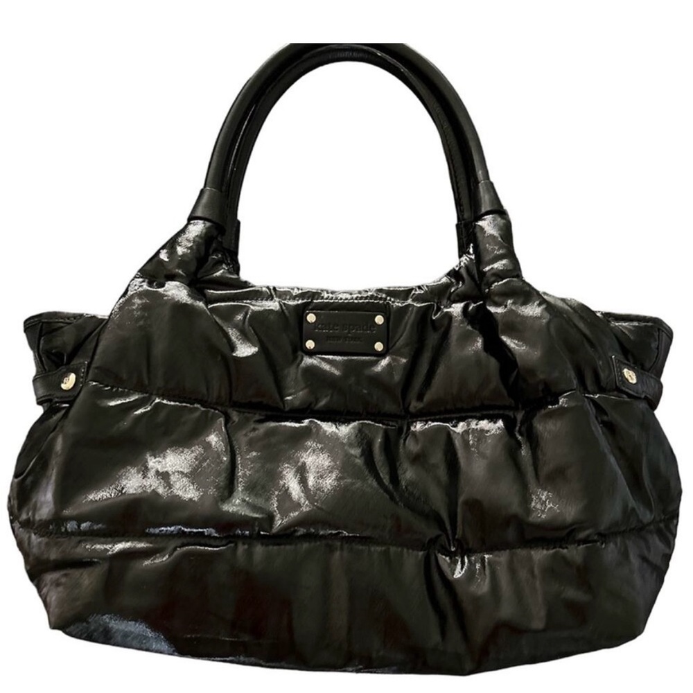 KATE SPADE black Puffer bag